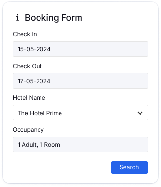 Bookings Management