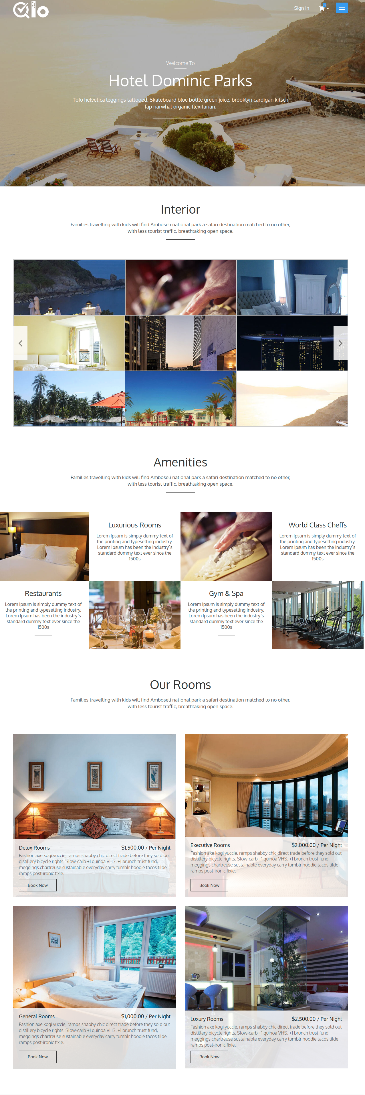 QloApps Online Hotel Booking Site