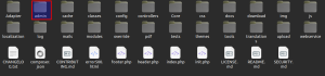 find admin folder