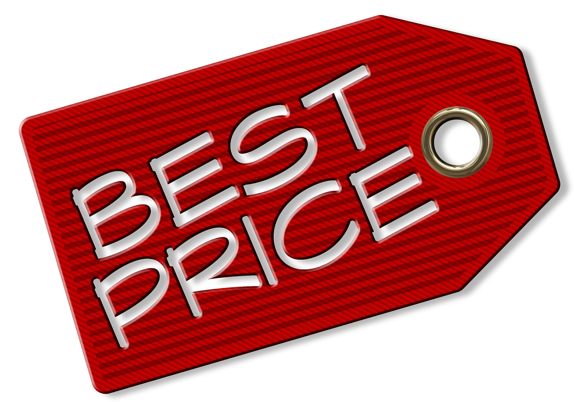 An image showing best price tag