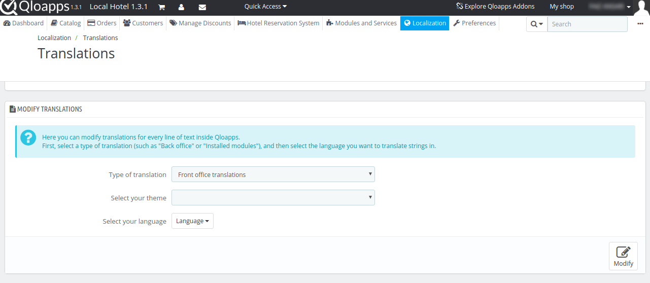 QloApps Translations