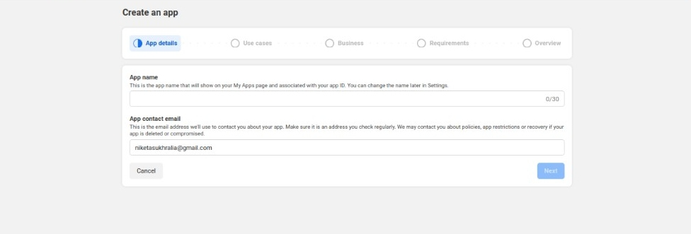 Create an app