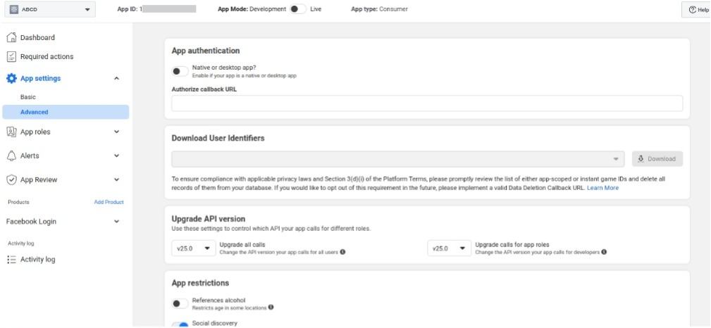 App Authentication