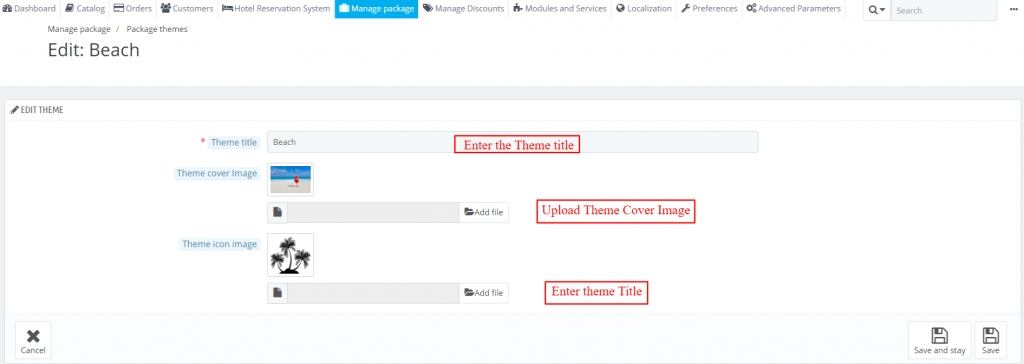 tour package query