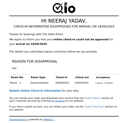 disapproval mail