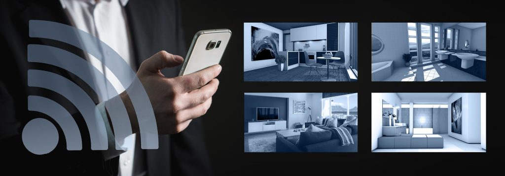 An image depicting a mobile connected through Wi-Fi is one of the crucial hotel amenities