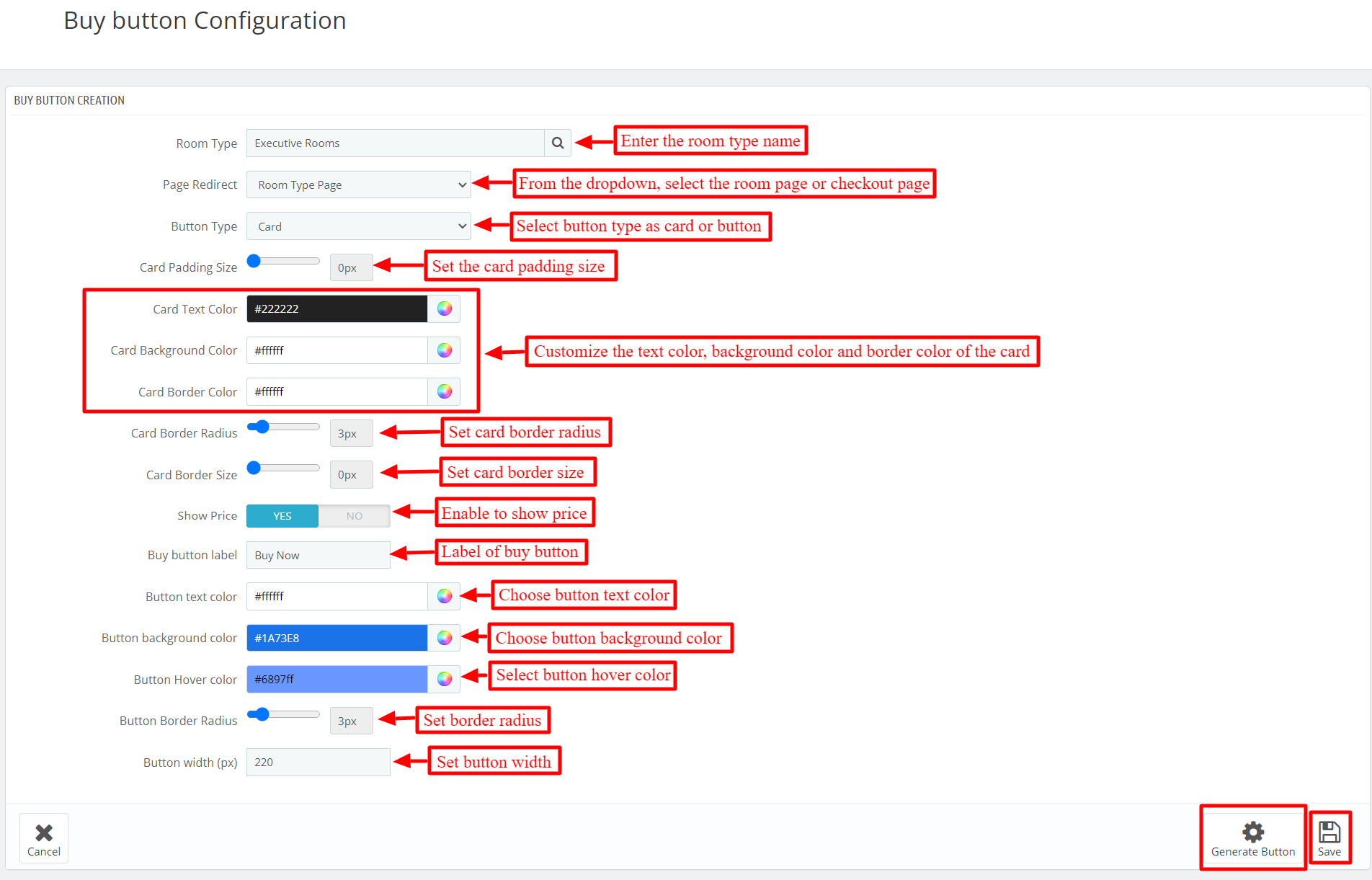 QloApps Buy Button - QloApps Hotel Reservation System