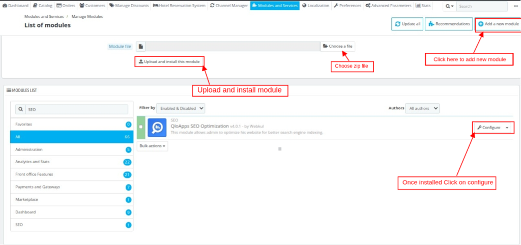 SEO optimization