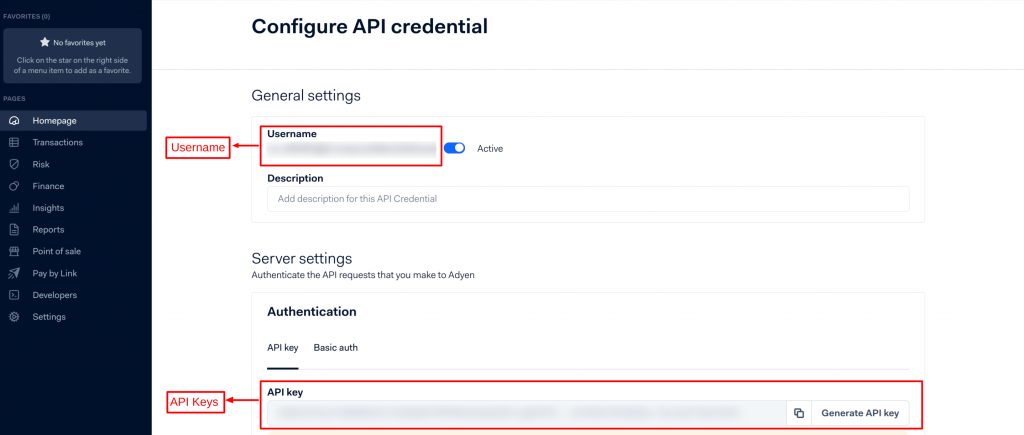 Configuration of Adyen Payment 