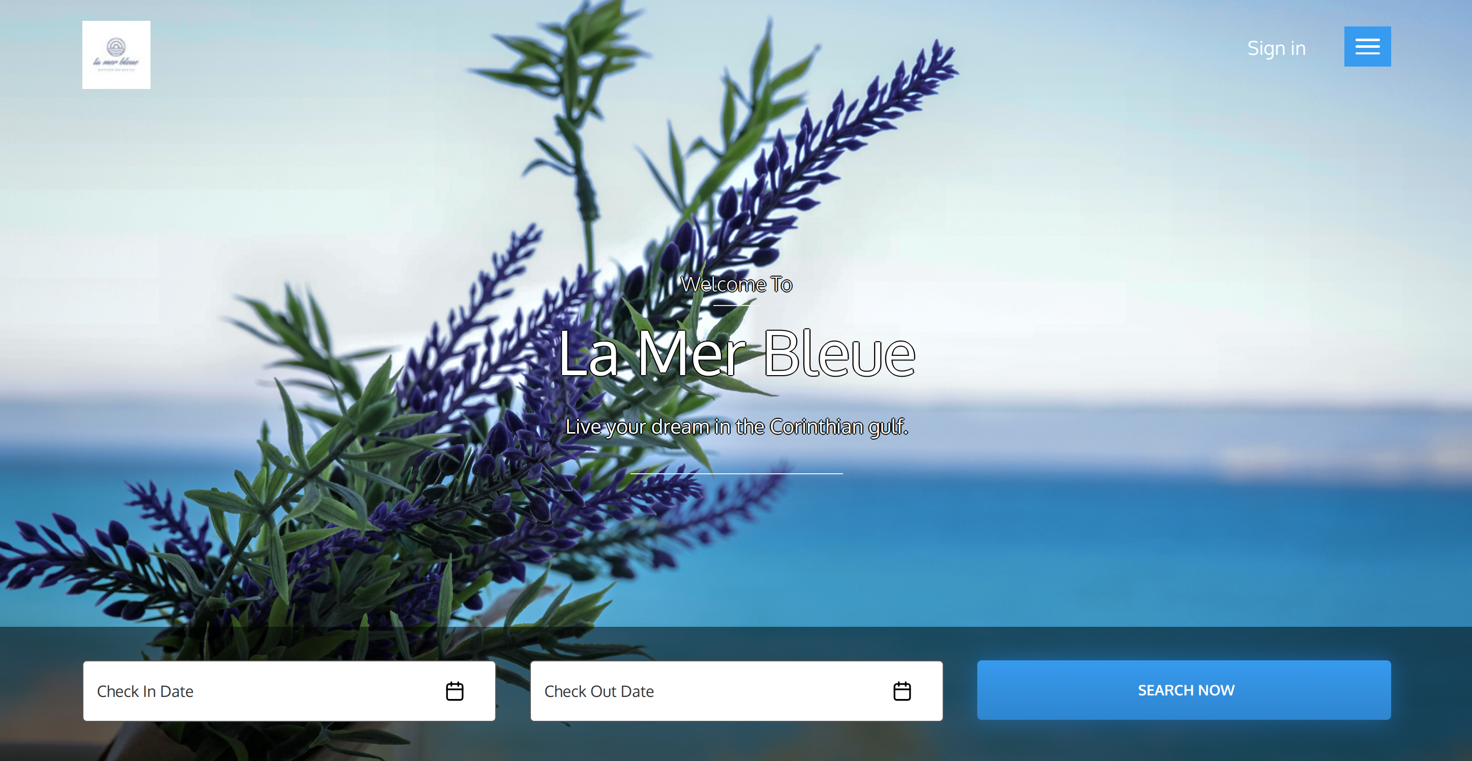 La Mer Bleue Home Page