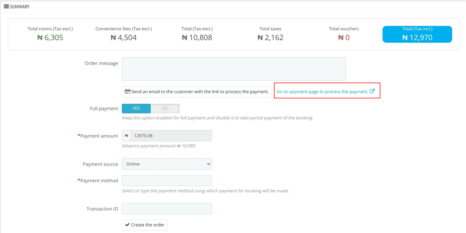 Paystack Sos Button QloApps PayStack Payment