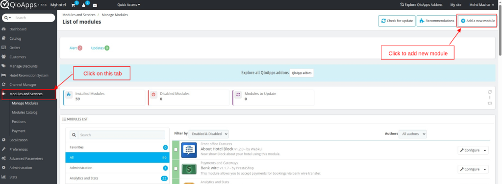 QloApps Flutterwave Payment Gateway