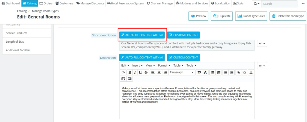 Auto Fill Content AI