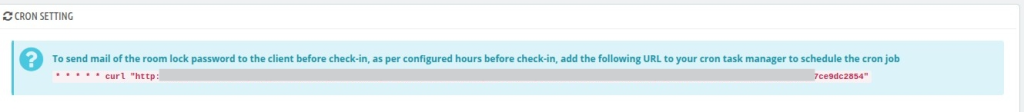 Cron Settings