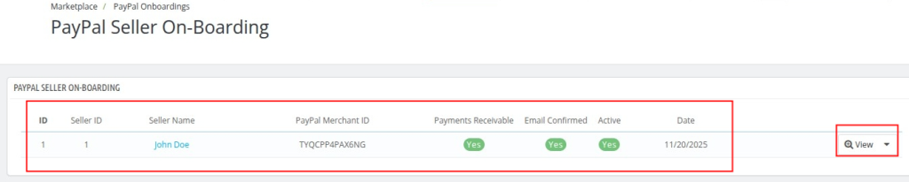 QloApps PayPal Commerce Payment Gateway seller onboarding