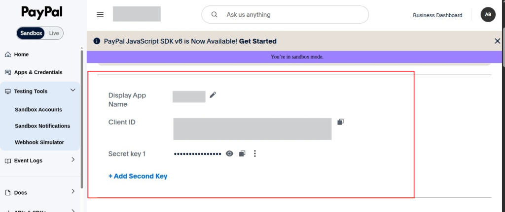 client id secret key 