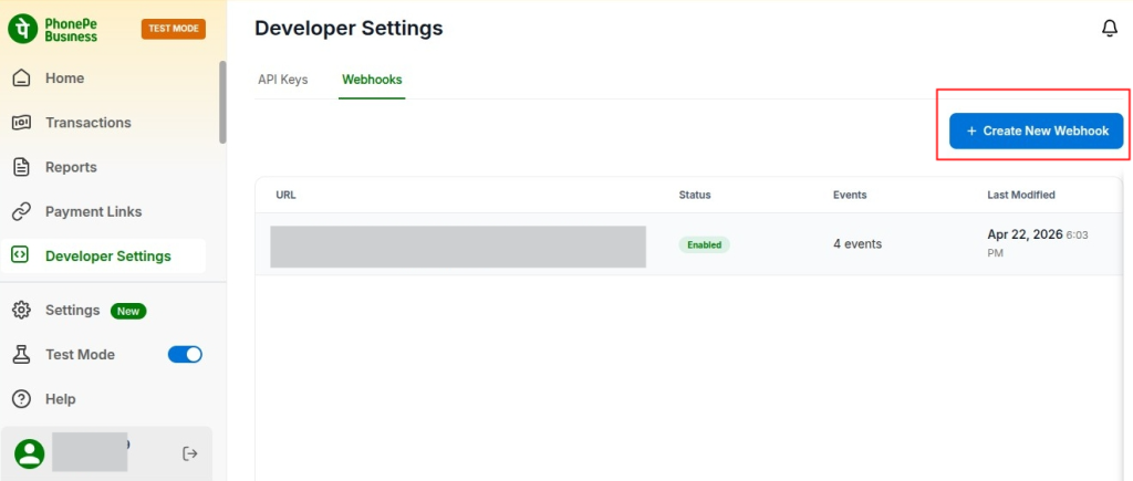 QloApps PhonePe webhook
