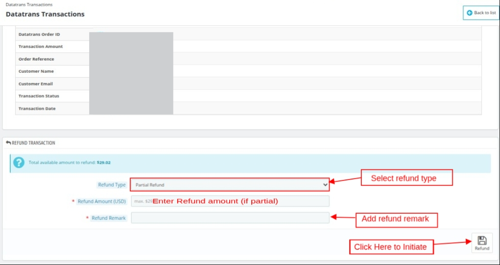 Refund Managment