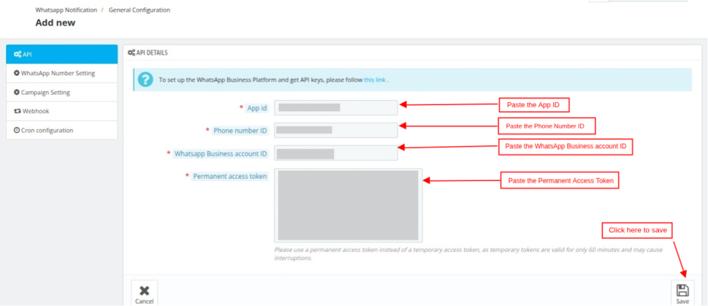 API Details