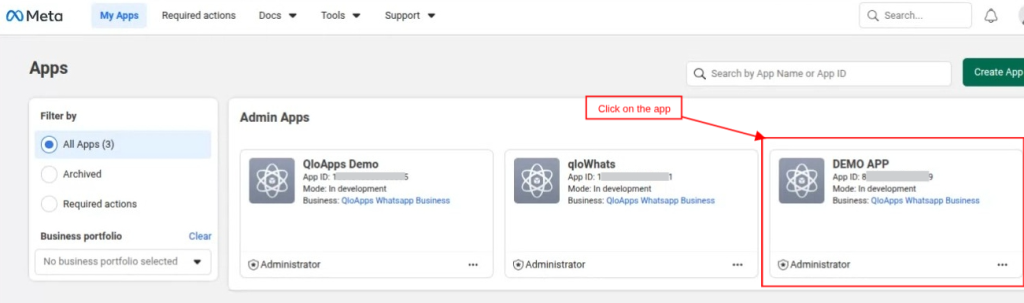 Admin Apps