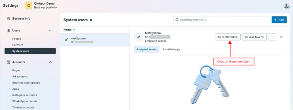 Generate Token