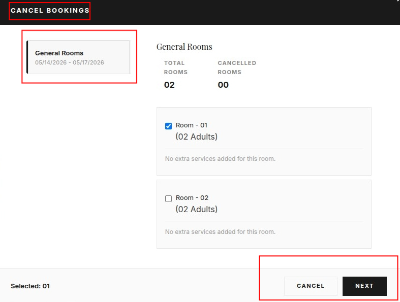 QloApps Prestidge Theme Cancel Booking