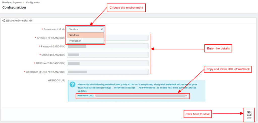 QloApps BlueSnap Payment
