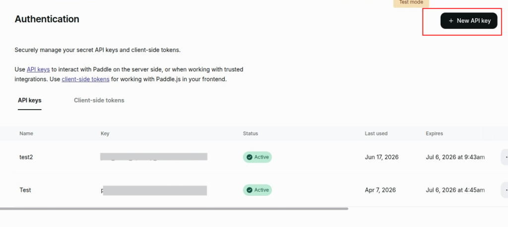QloApps Paddle Payment Gateway api generate