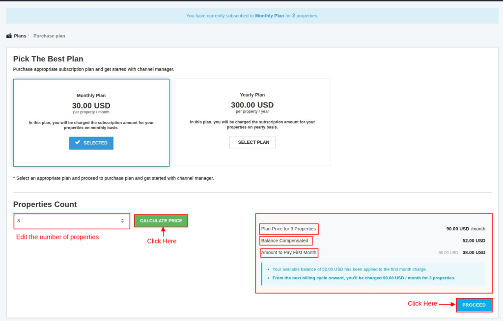 Price Calculation