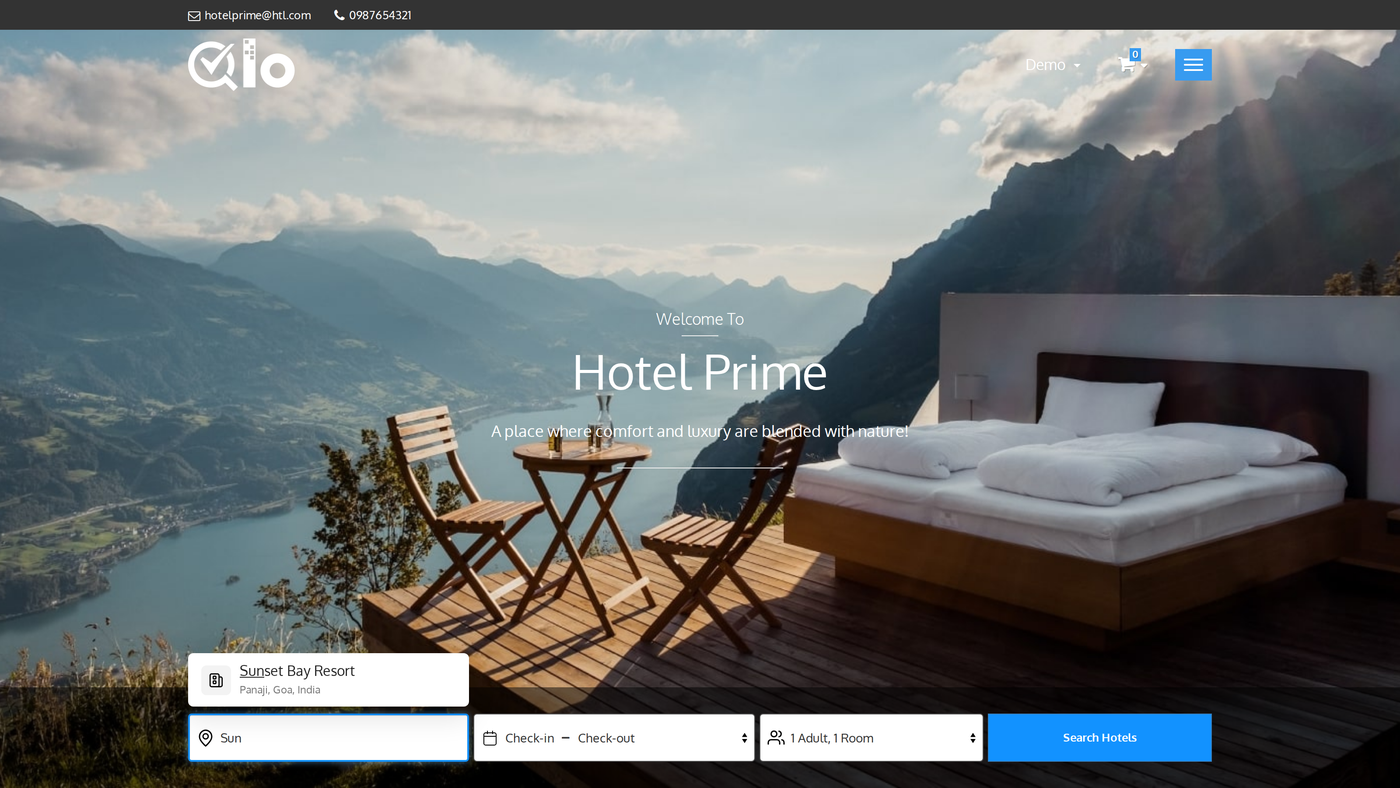 A hotel suggestion for the letters Sun
